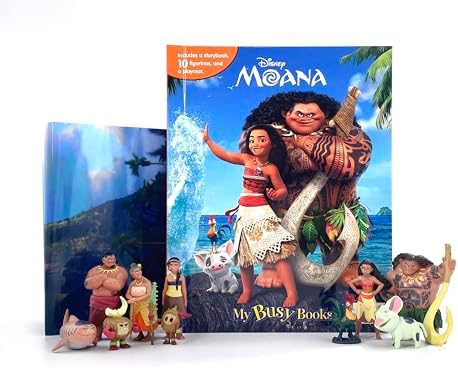 Disney Frozen 2 My Busy Books - Storybook, 10 figurines, playmat